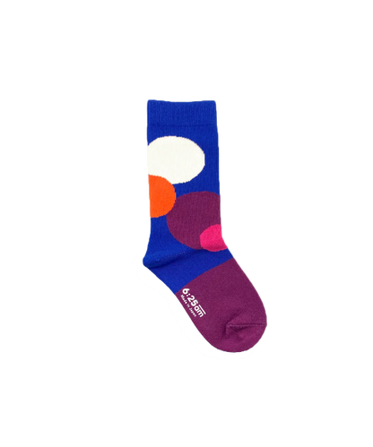 6:25 Fun Sock｜Kids & Baby 〈ブルー〉