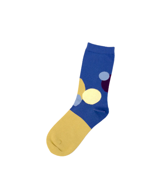 6:25am Circle Sock 〈ブルー〉