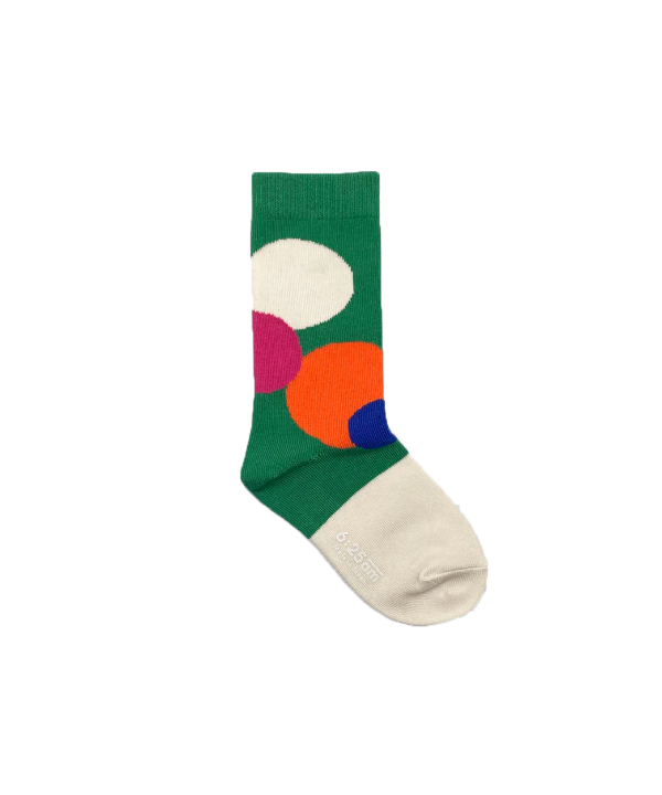 6:25 Fun Sock｜Kids & Baby 〈グリーン〉