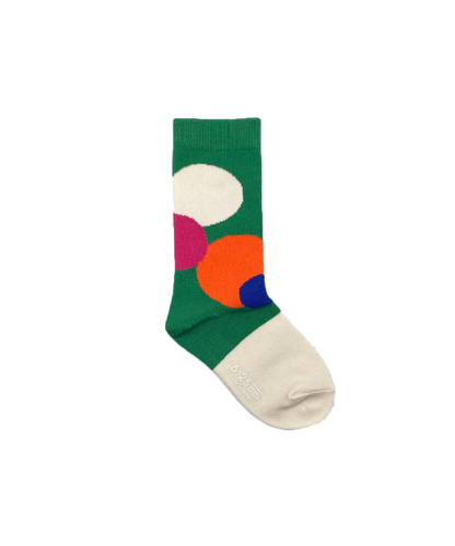 6:25 Fun Sock｜Kids & Baby 〈グリーン〉