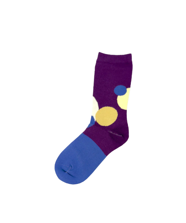 6:25am Circle Sock 〈バーガンディ〉