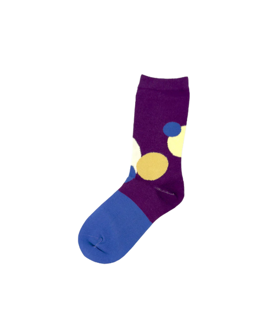 6:25am Circle Sock 〈バーガンディ〉