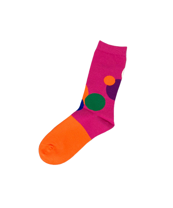 6:25am Fun Sock 〈マジェンタ〉