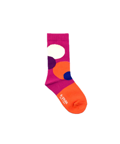 6:25 Fun Sock｜Kids & Baby 〈マジェンタ〉