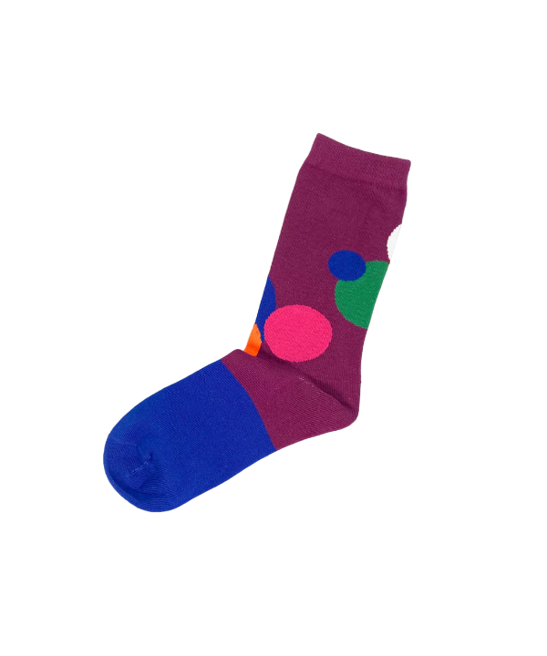 6:25am Fun Sock 〈プラム〉