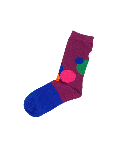 6:25am Fun Sock 〈プラム〉