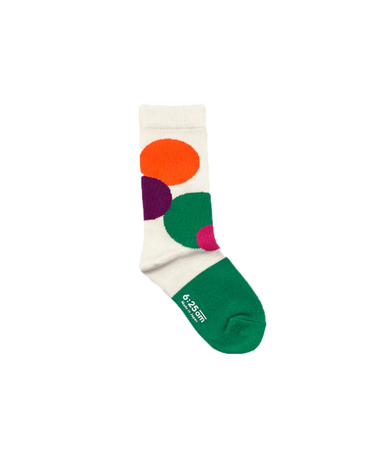 6:25 Fun Sock｜Kids & Baby 〈ホワイト〉
