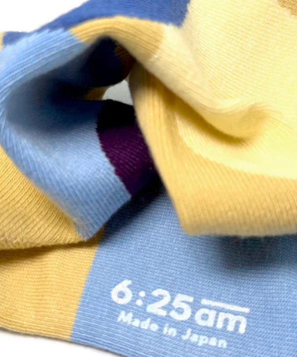 6:25am Circle Sock 〈マスタード〉