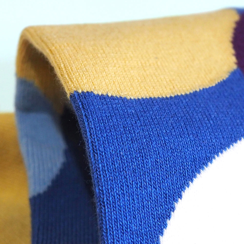 6:25am Circle Sock 〈ブルー〉