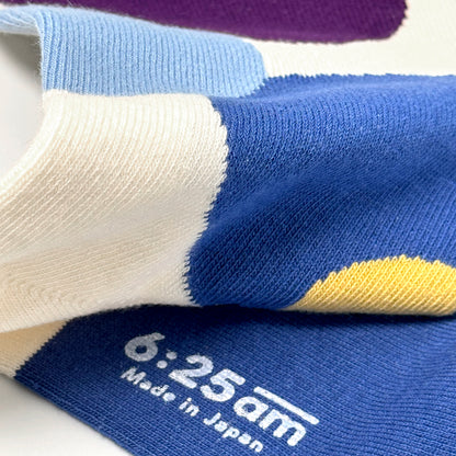 6:25am Circle Sock 〈ホワイト〉
