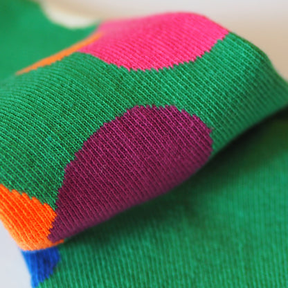 6:25 Fun Sock｜Kids & Baby 〈グリーン〉