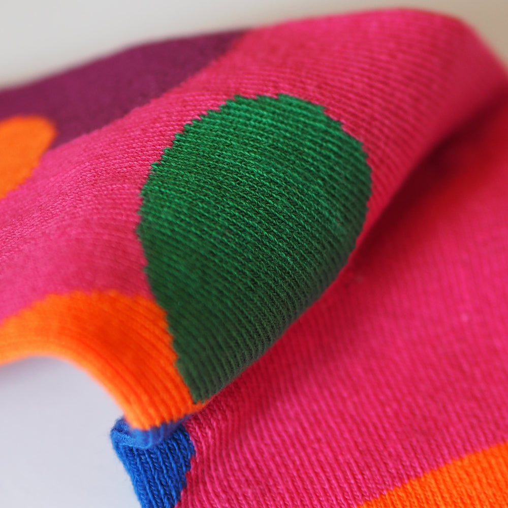 6:25 Fun Sock｜Kids & Baby 〈マジェンタ〉