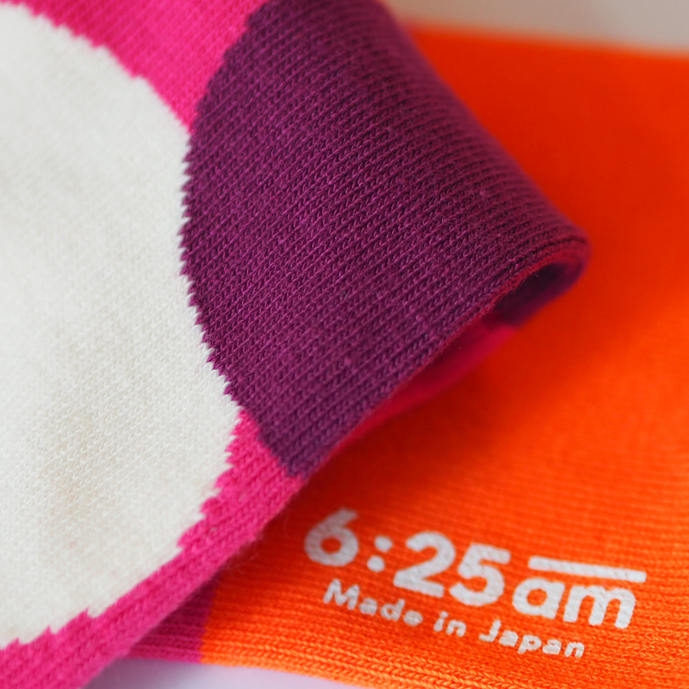 6:25am Fun Sock 〈マジェンタ〉