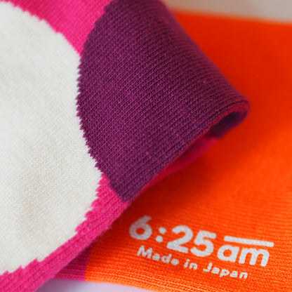 6:25am Fun Sock 〈マジェンタ〉
