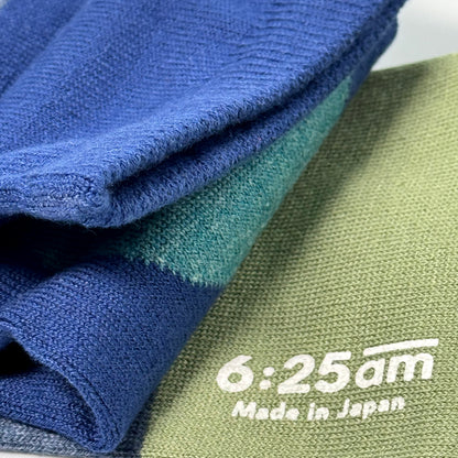 6:25am Men Sock 〈ダークブルー〉