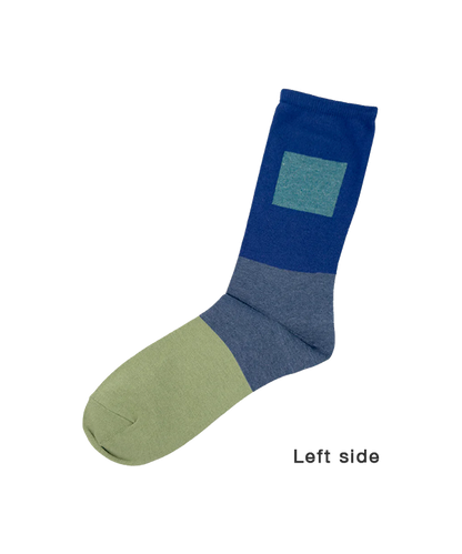 6:25am Men Sock 〈ダークブルー〉