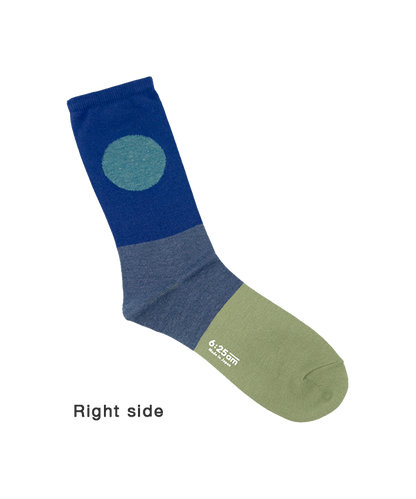 6:25am Men Sock 〈ダークブルー〉
