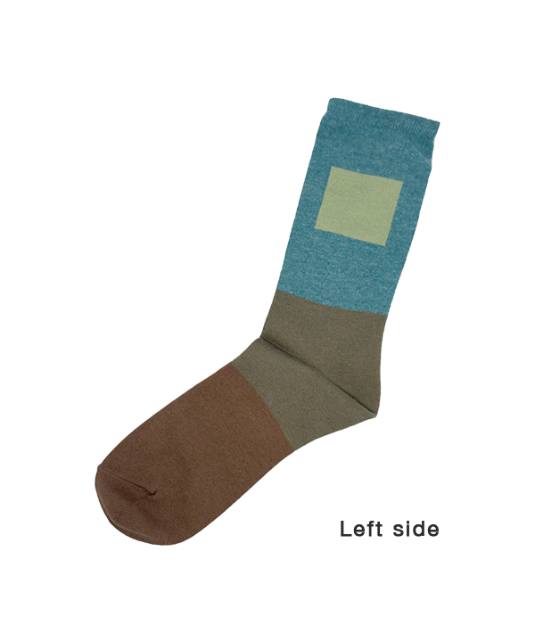 6:25am Men Sock 〈グリーン〉