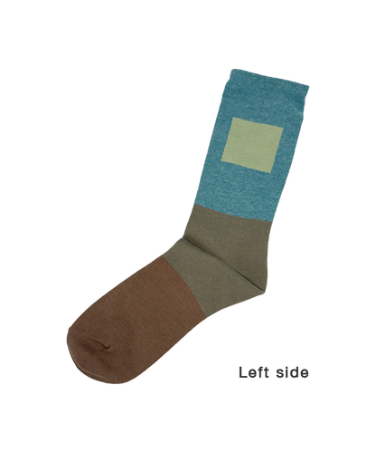 6:25am Men Sock 〈グリーン〉