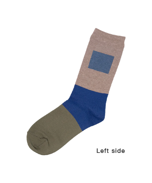 6:25am Men Sock 〈ライトブラウン〉