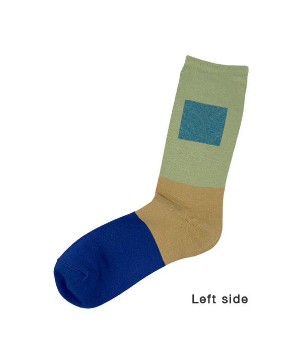6:25am Men Sock 〈ライトグリーン〉