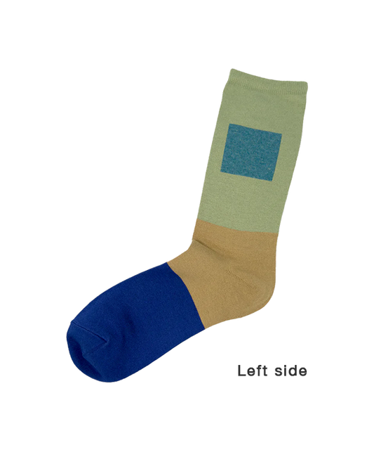 6:25am Men Sock 〈ライトグリーン〉