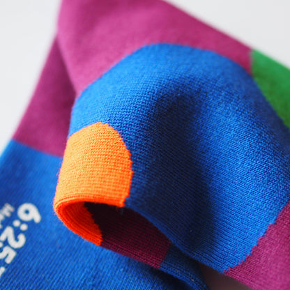 6:25am Fun Sock 〈プラム〉