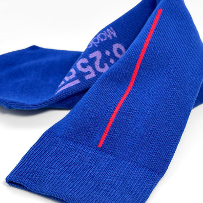 6:25am Red Line Sock 〈ロイヤルブルー〉