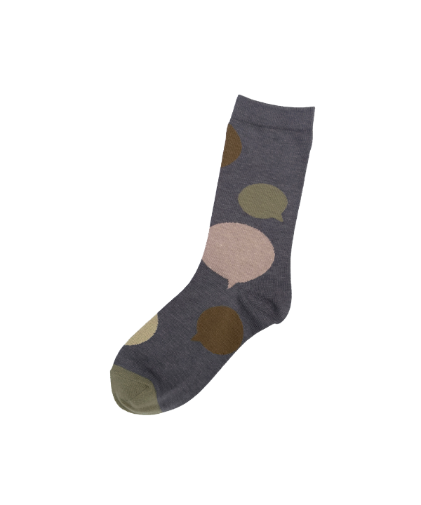 6:25am Speech Sock 〈ロッキーグレー〉