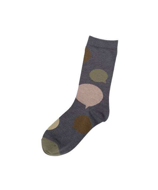 6:25am Speech Sock 〈ロッキーグレー〉
