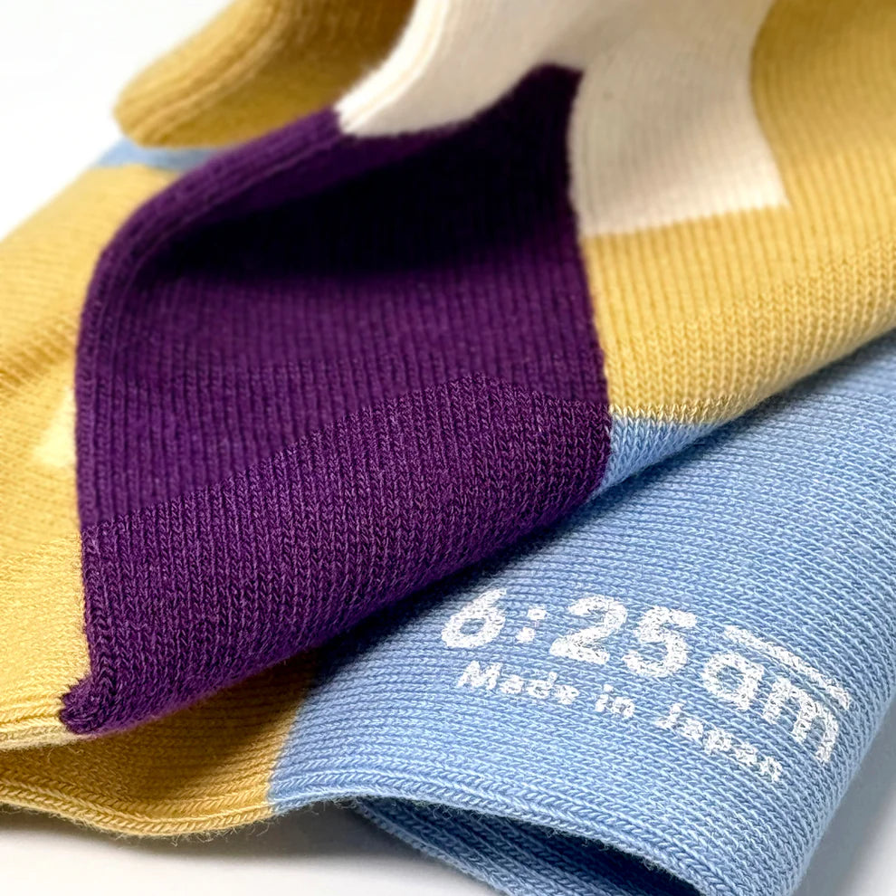 6:25am Square Sock 〈マスタード〉