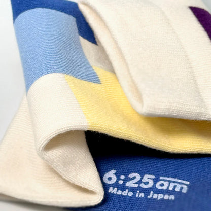 6:25am Square Sock 〈ホワイト〉